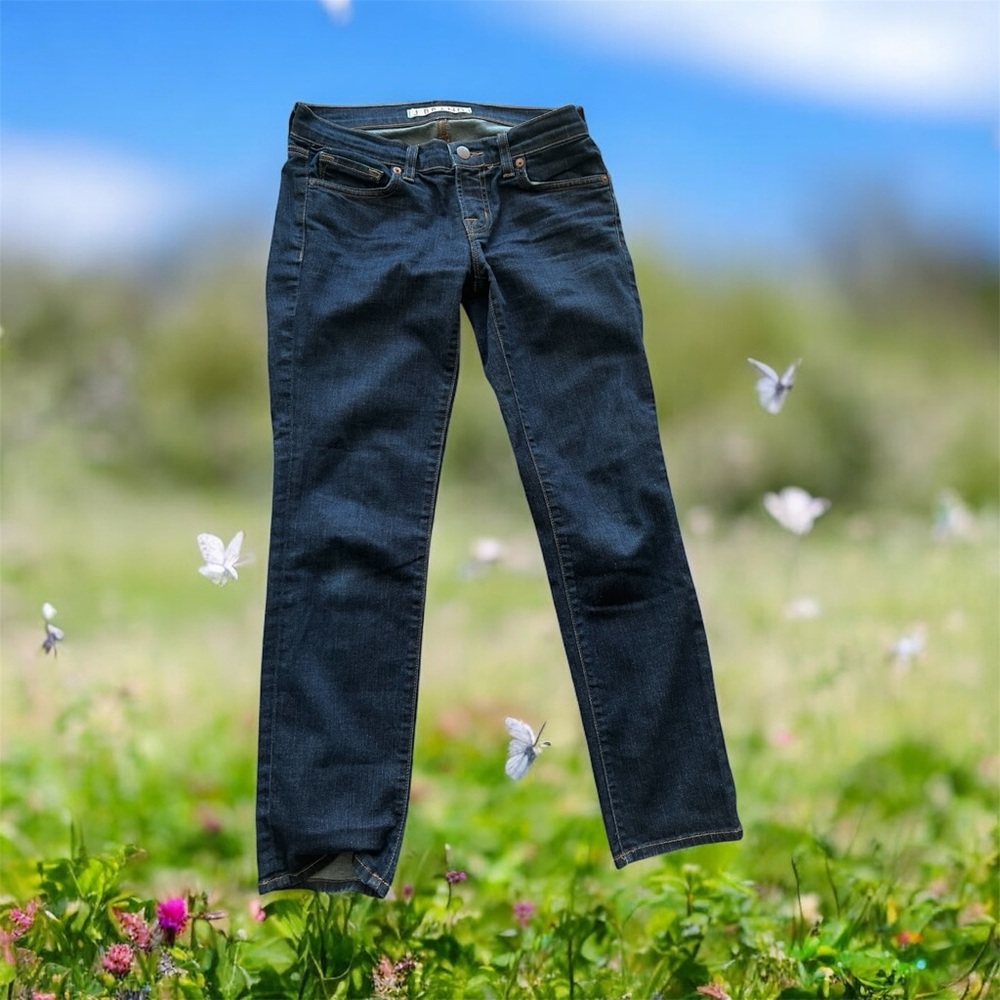 Womens J Brand dark indigo classic  Straight Leg Jeans